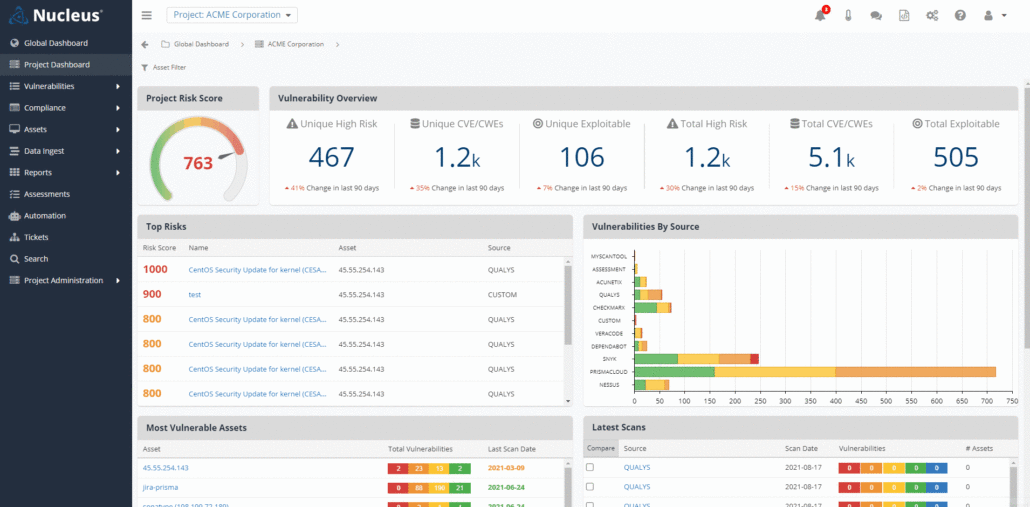 Unified Vulnerability Management | Nucleus Security