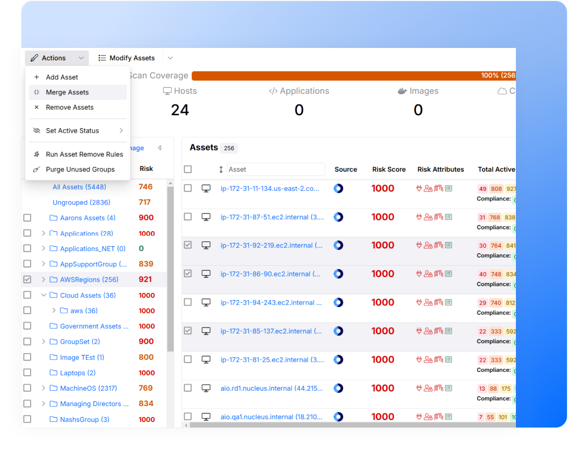 Asset Deduplication Screenshot