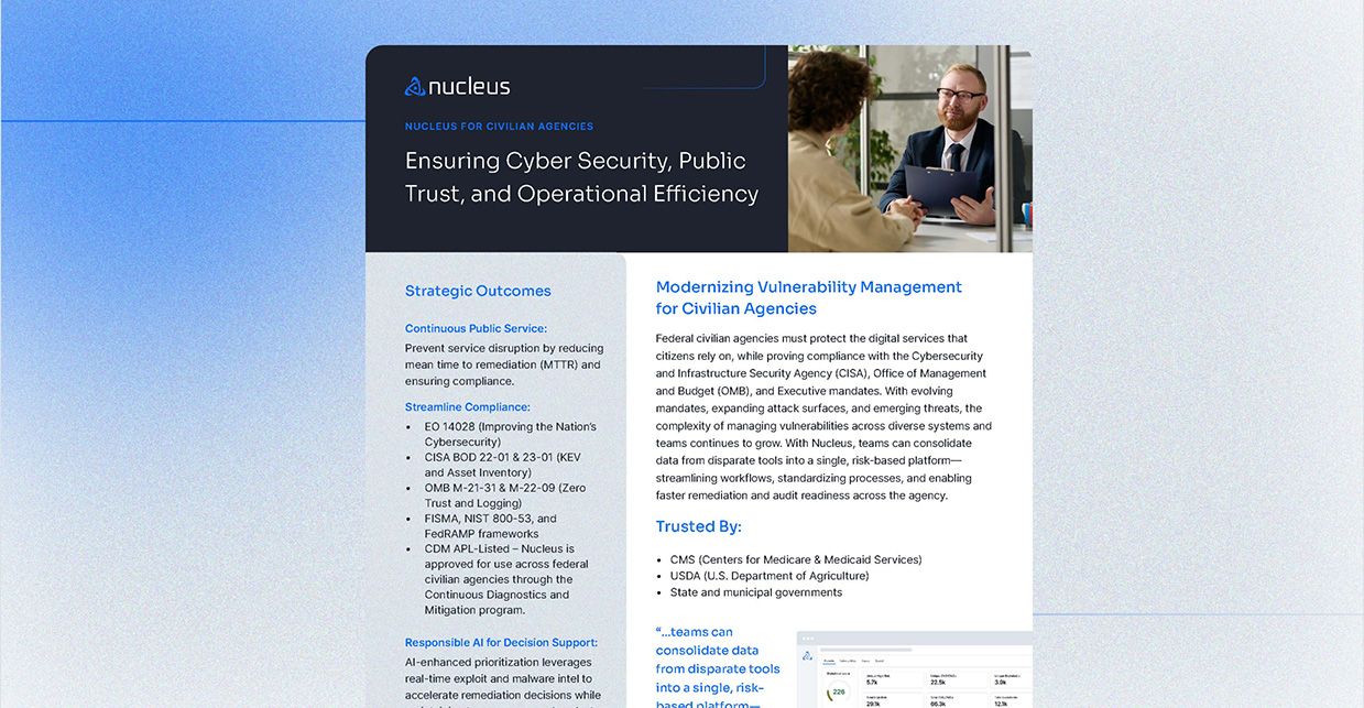Nucleus Gov Civilian Agencies