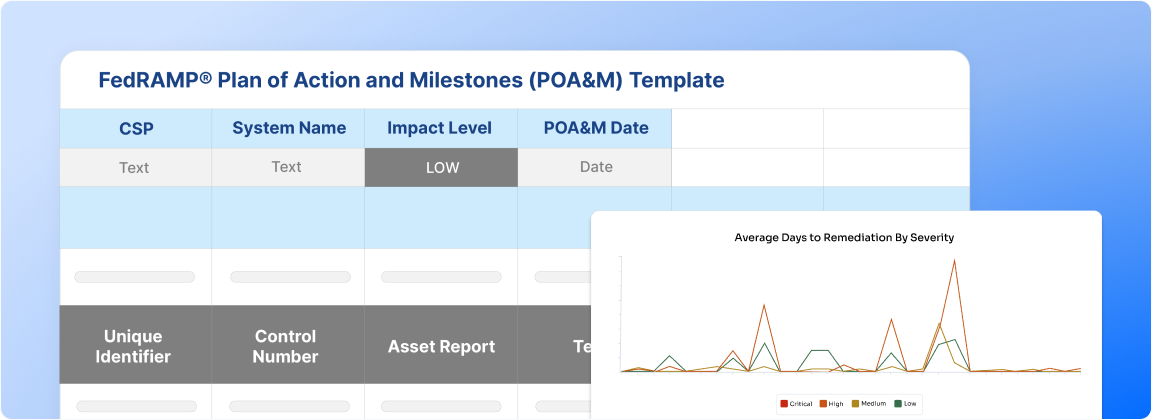 Wide POA&M Template