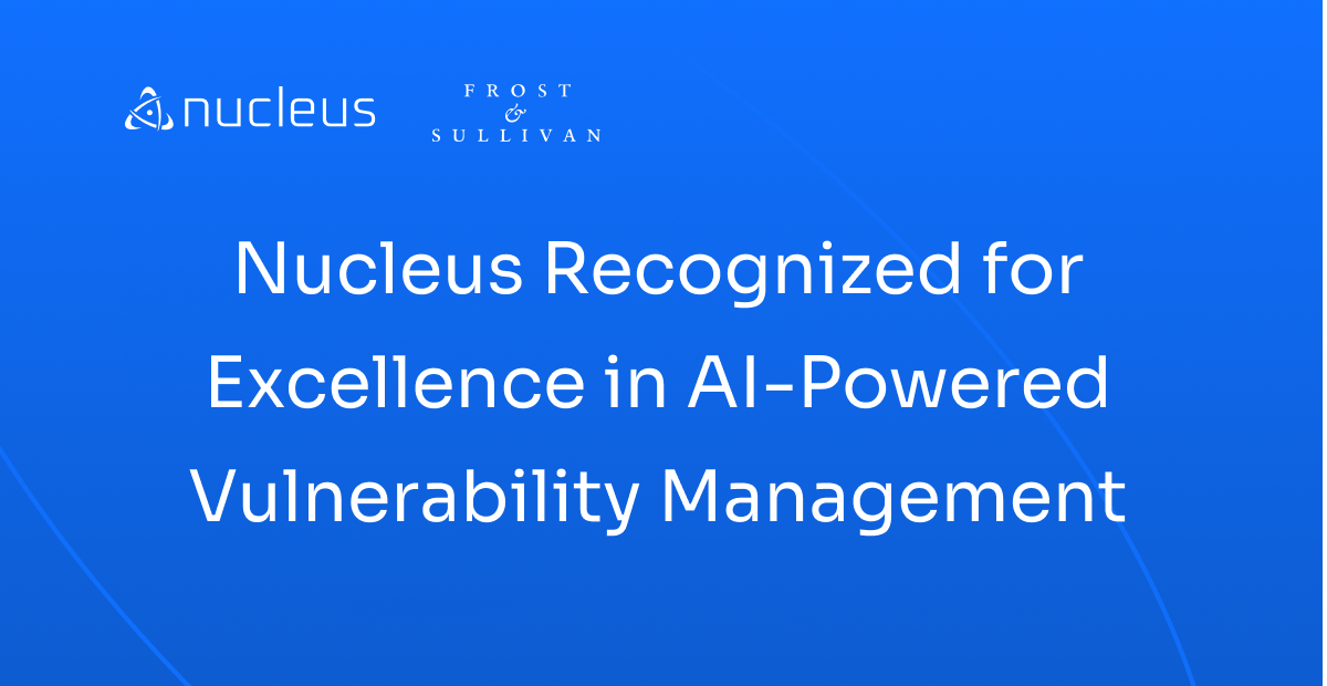 Frost & Sullivan Recognition