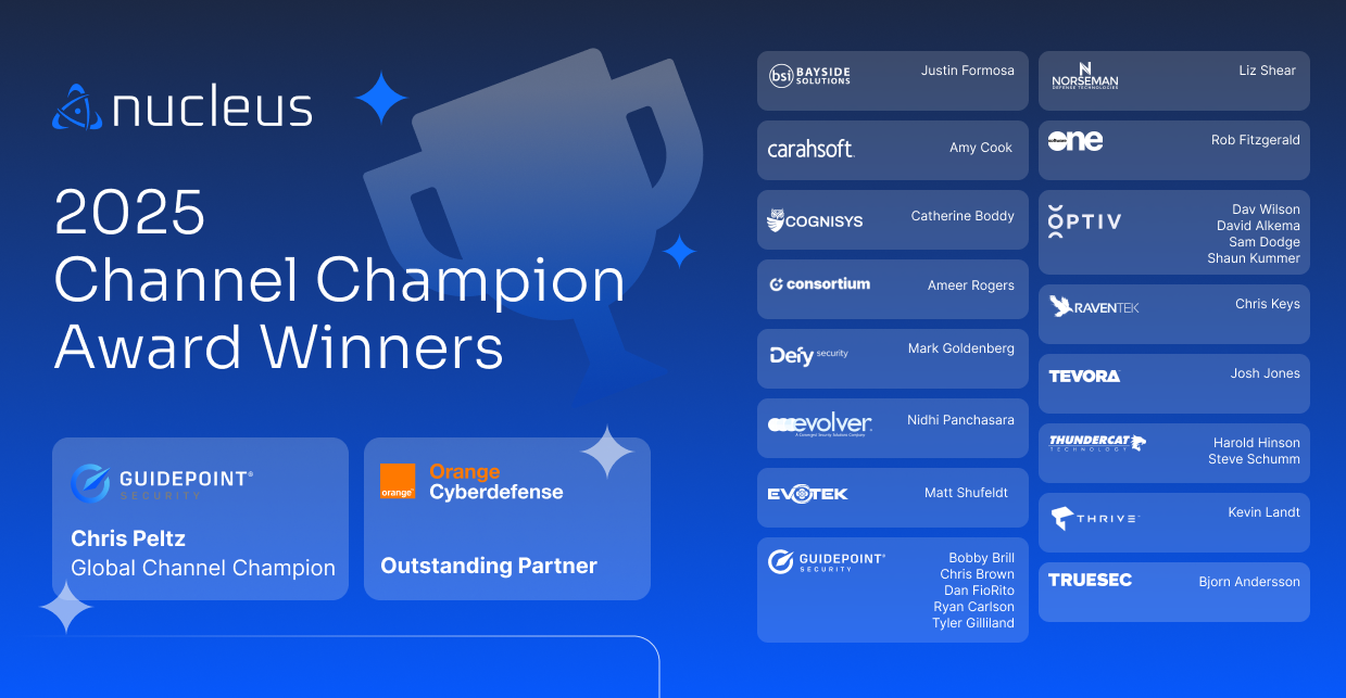 2025 Channel Champion List