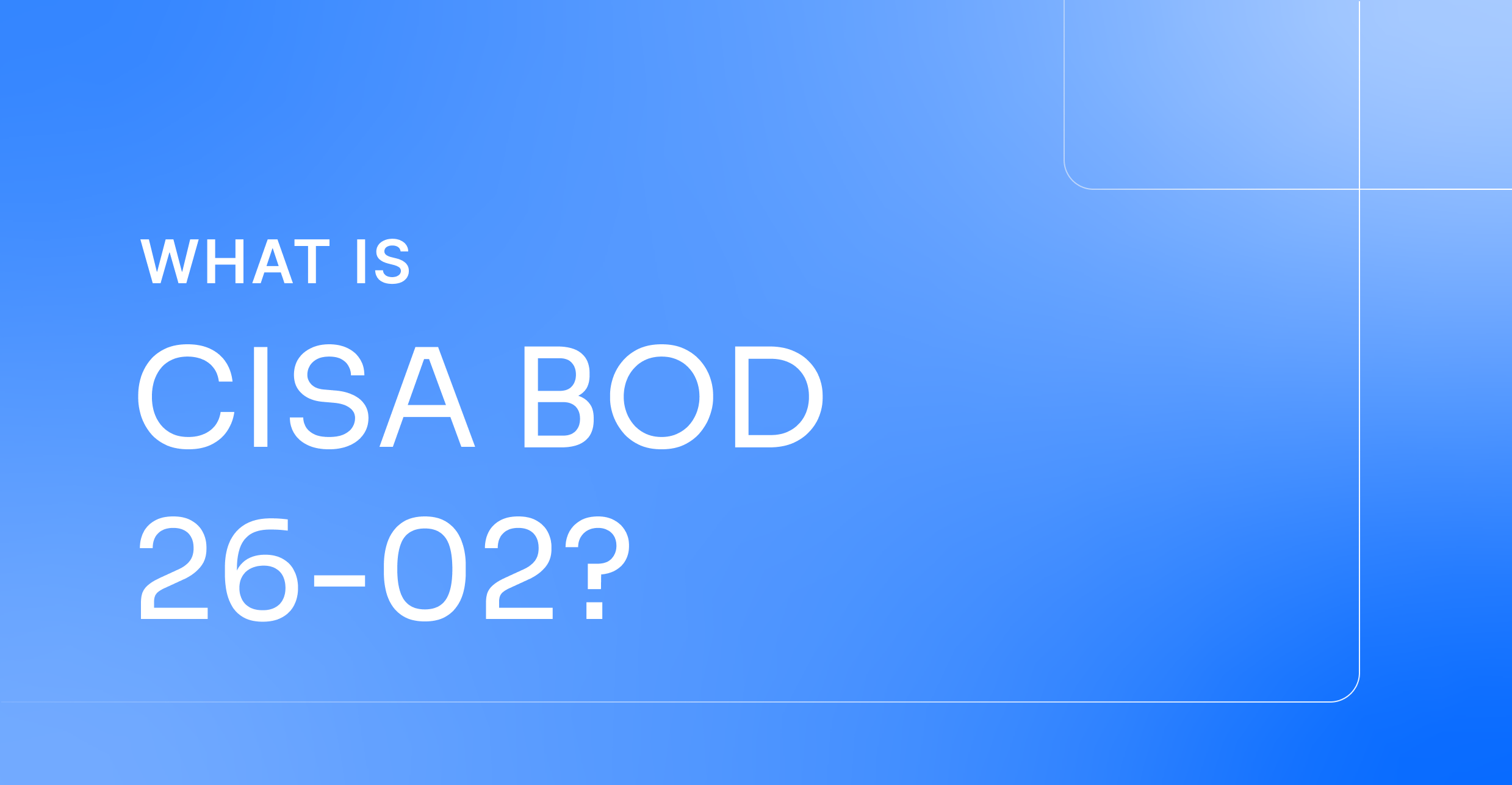 What is BOD 26-02