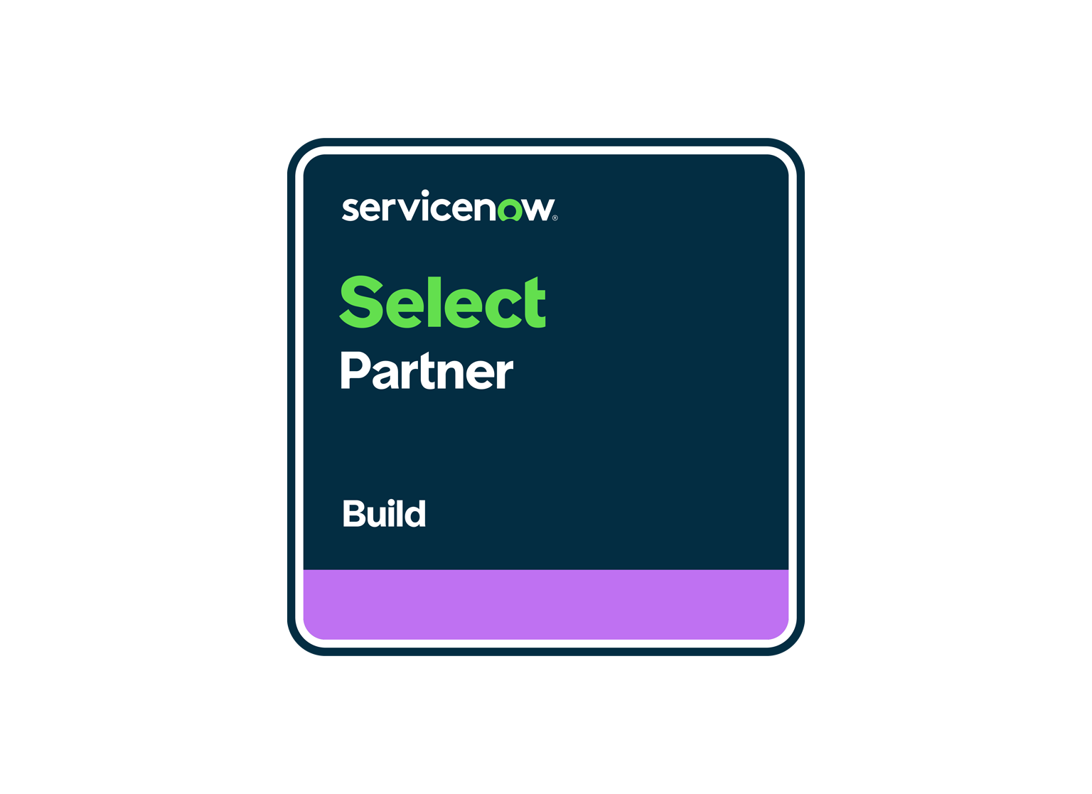 ServiceNow Build Partner Badge