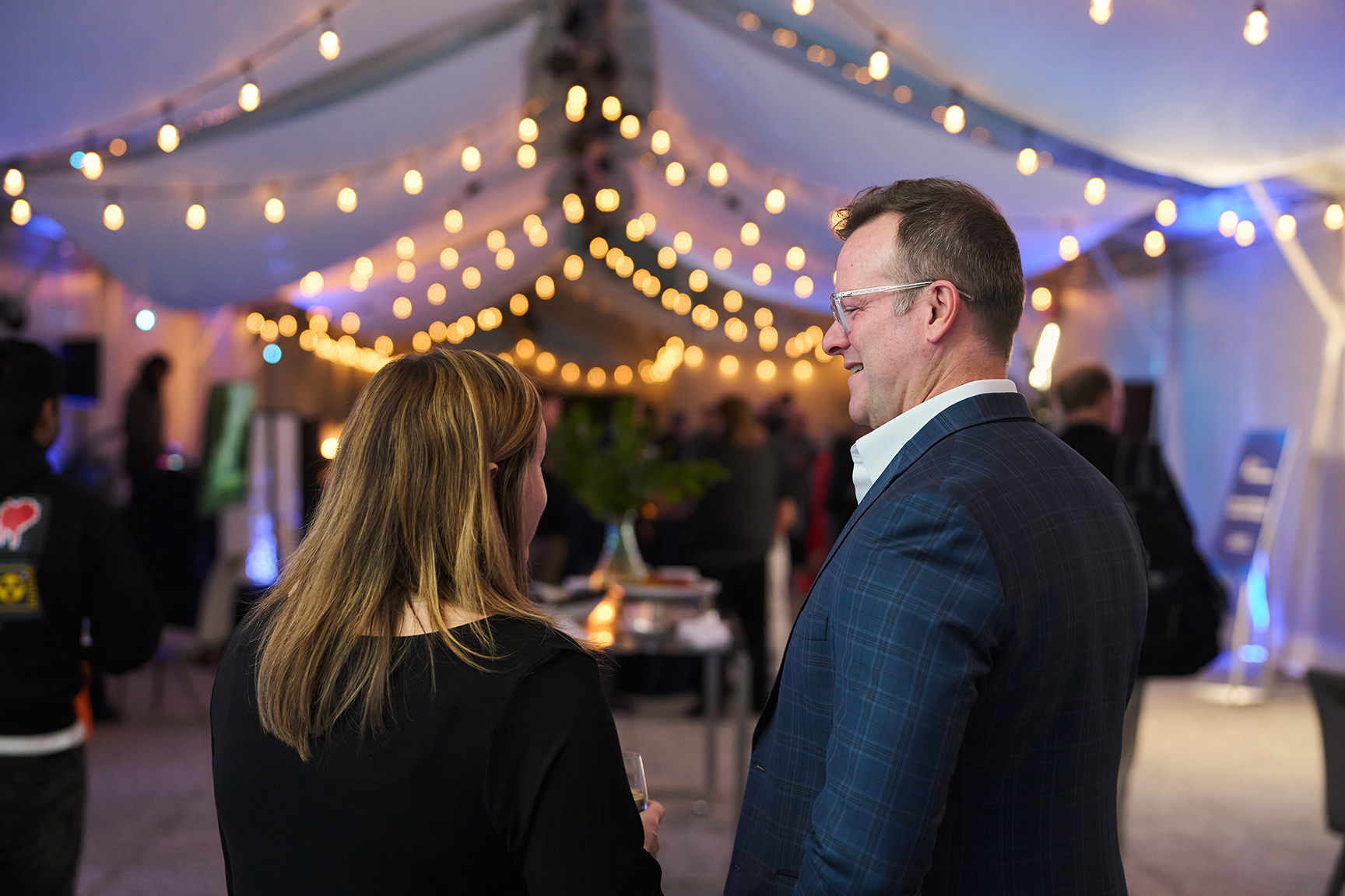 T2T Event Lights and Conversation