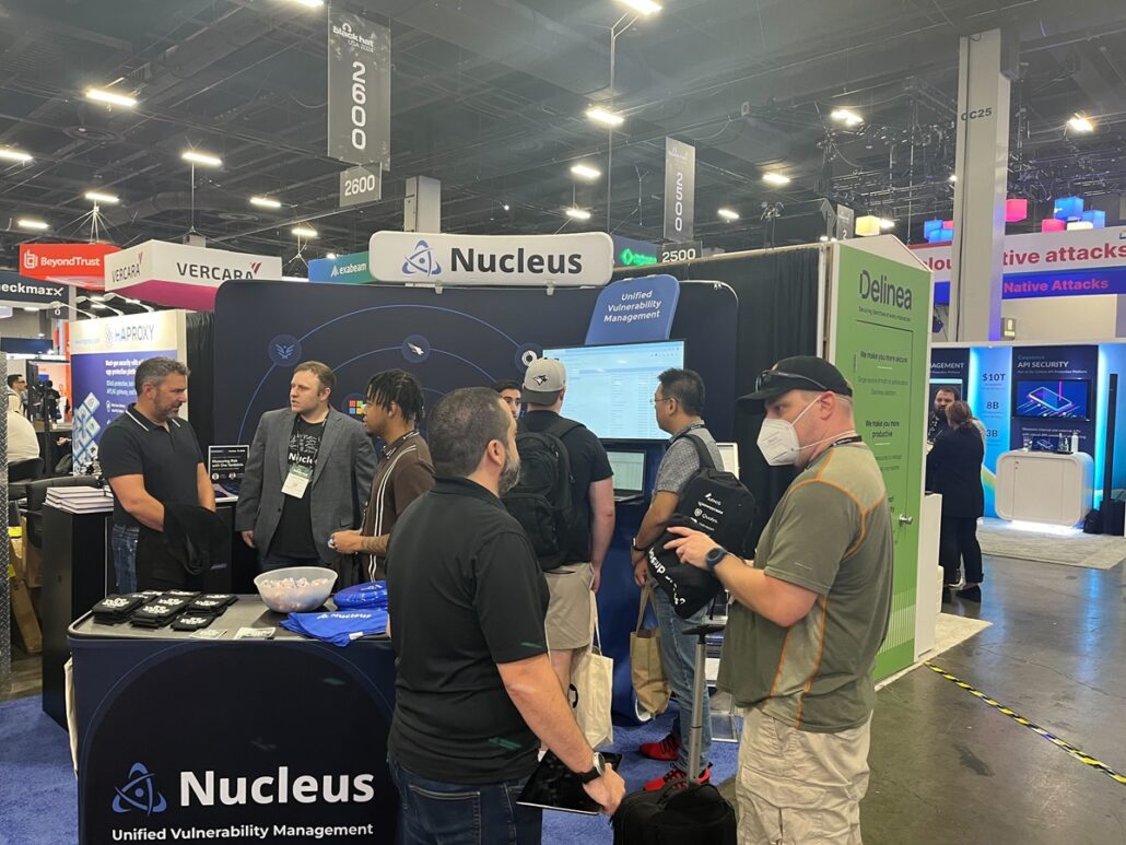 Nucleus Booth at Black Hat 2024